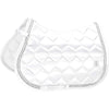 Eskadron Tapis de Selle Classic Sports Satin Frills Polyvalent Blanc