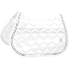 Eskadron Tapis de Selle Classic Sports Satin Frills Polyvalent Blanc