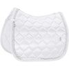 Eskadron Tapis de Selle Classic Sports Satin Frills Dressage Blanc