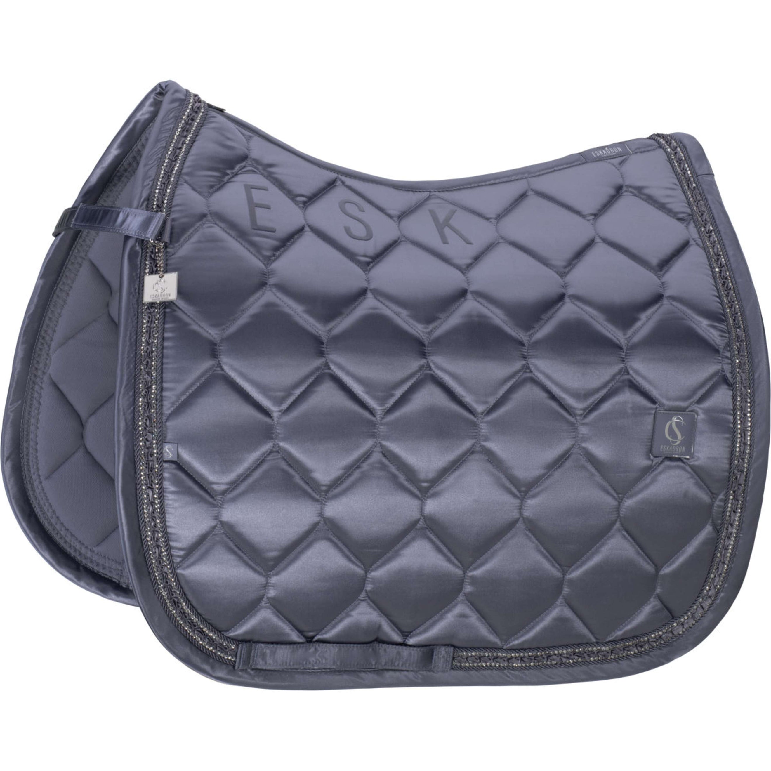 Eskadron Tapis de Selle Classic Sports Satin Frills Dressage Orchid