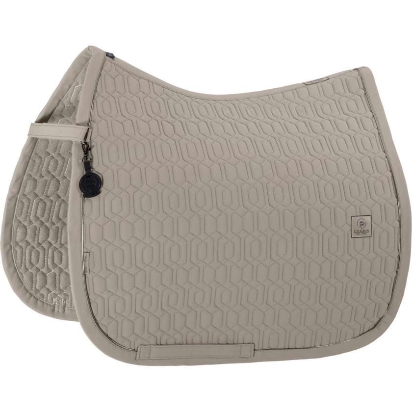 Eskadron Tapis de Selle Platinum '26 Softshell Dressage Pale Grey Eskadron Tapis de Selle Platinum '26 Softshell Dressage Pale Grey
