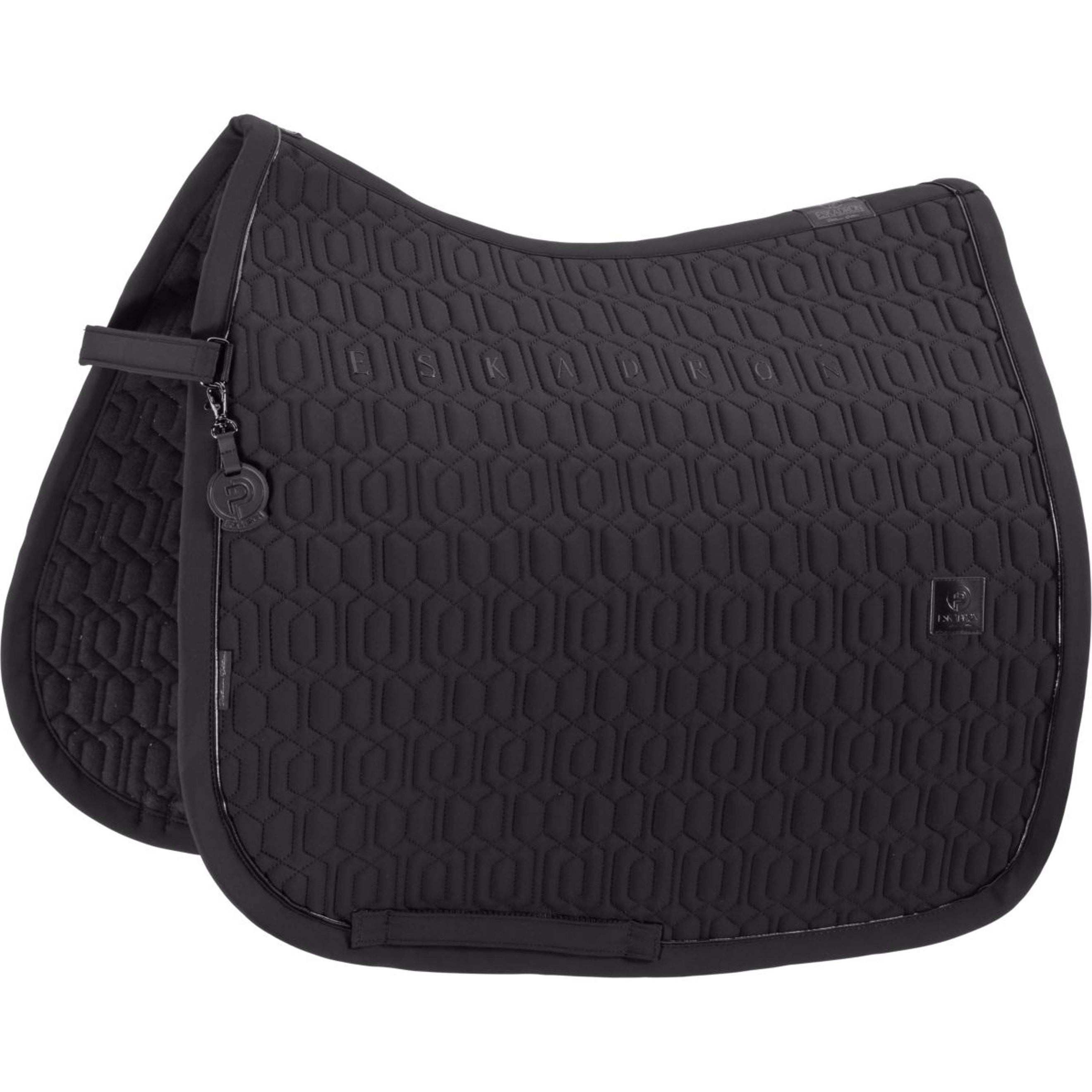 Eskadron Tapis de Selle Platinum '26 Softshell Dressage Noir Eskadron Tapis de Selle Platinum '26 Softshell Dressage Noir