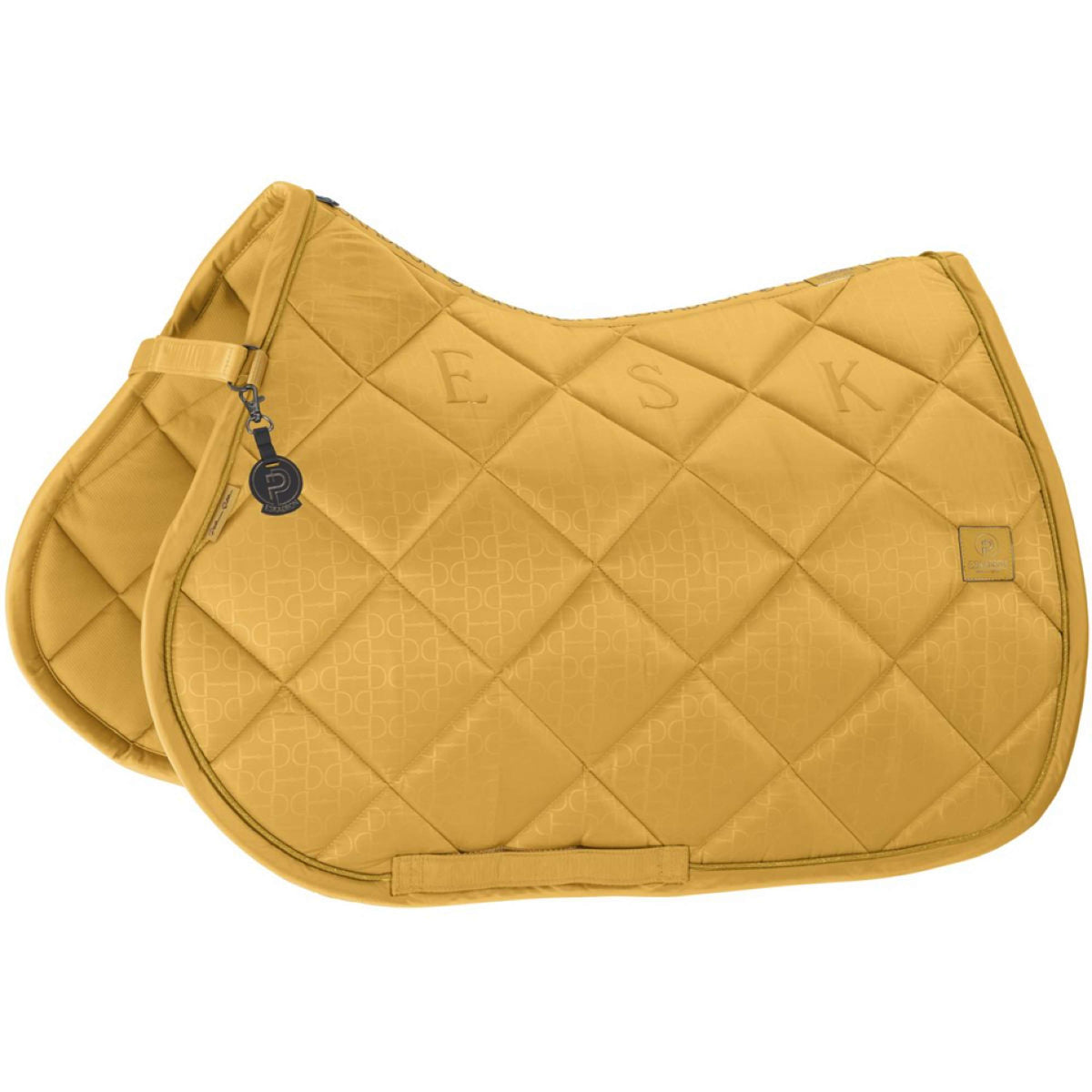Eskadron Tapis de Selle Glossy Bit Platinum '25 Polyvalent Golden Yellow