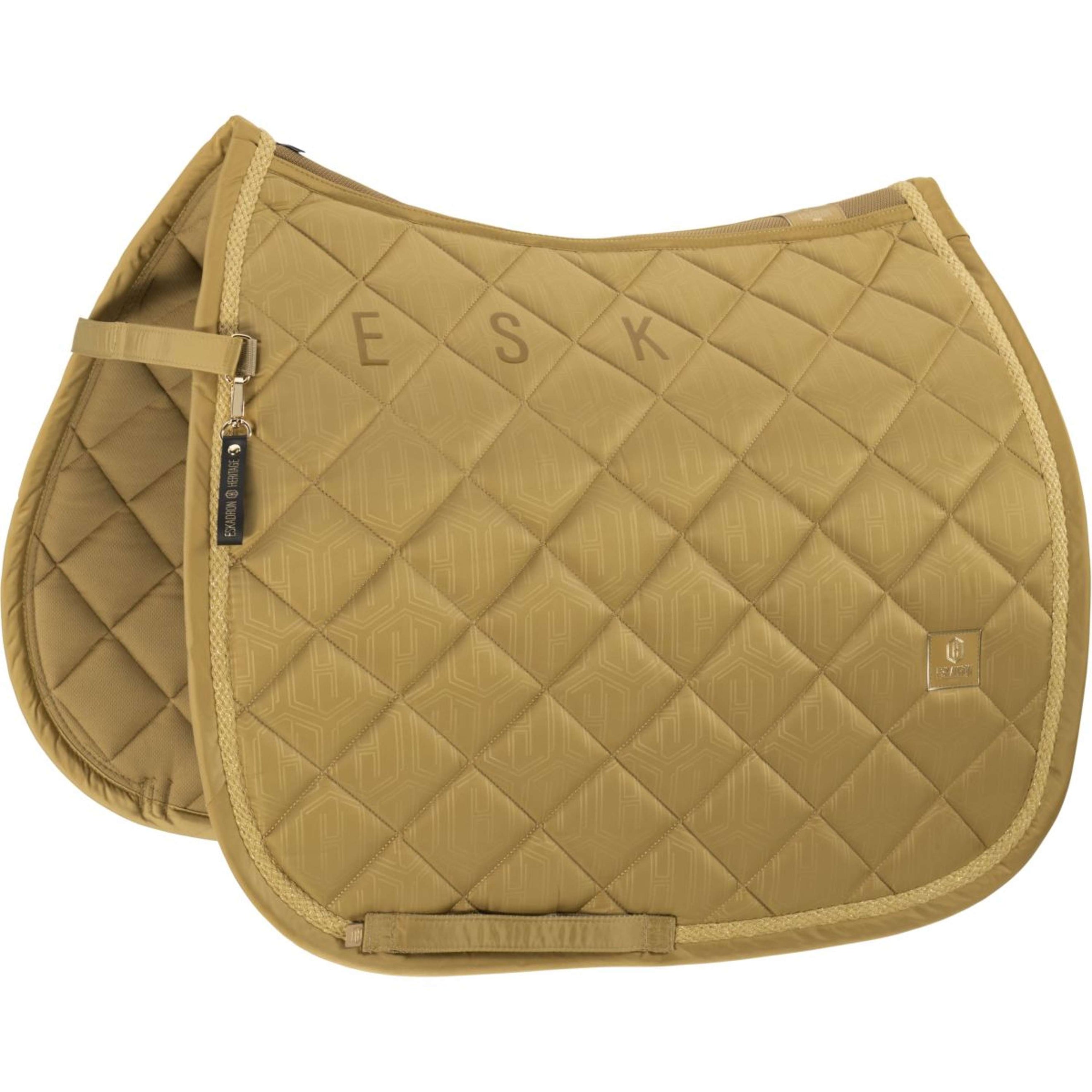 Eskadron Tapis de Selle Heritage Glossy Dressage Cardamom Eskadron Tapis de Selle Heritage Glossy Dressage Cardamom