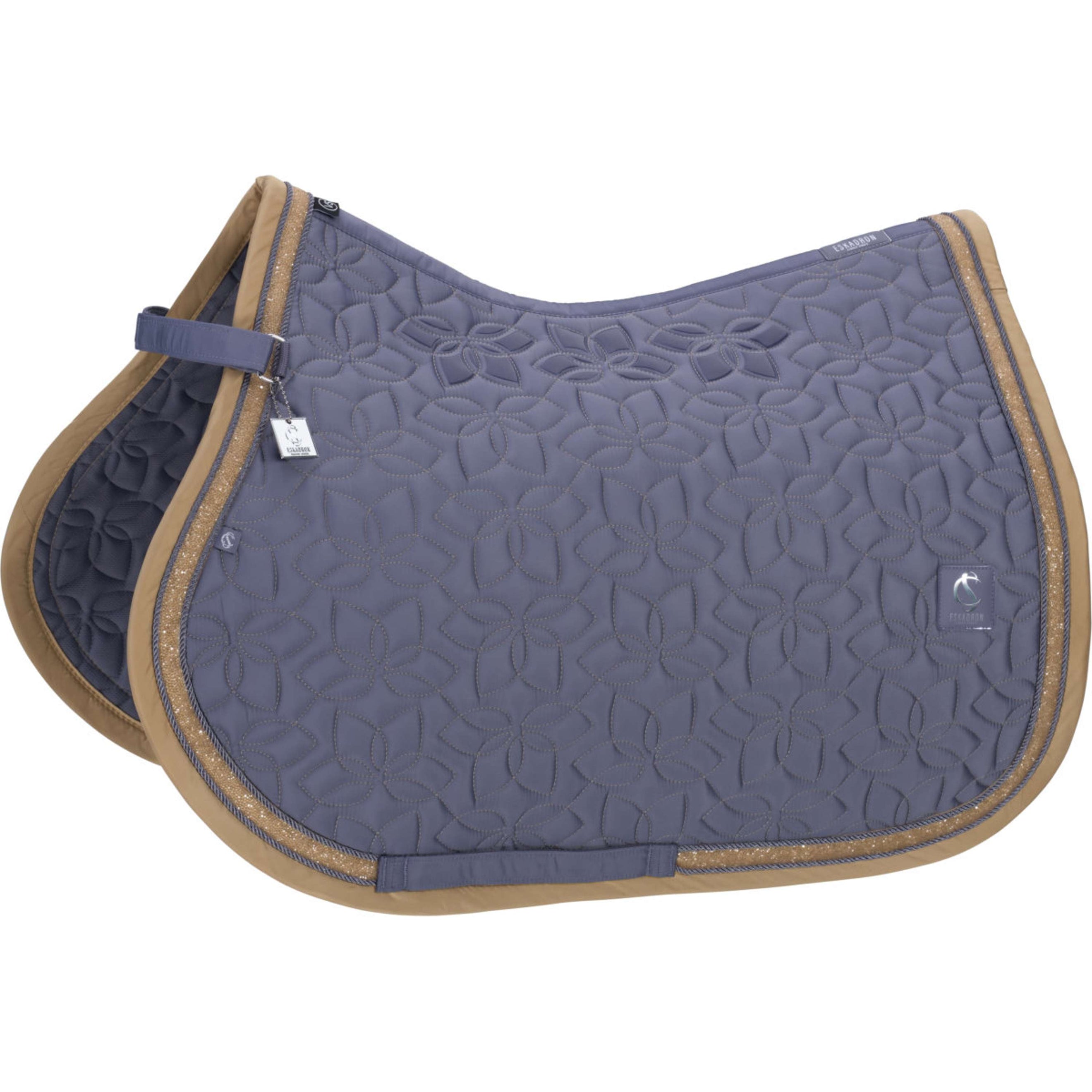 Eskadron Tapis de Selle Classic Sports Glossy Jewel Contrast Polyvalent Orchid Eskadron Tapis de Selle Classic Sports Glossy Jewel Contrast Polyvalent Orchid