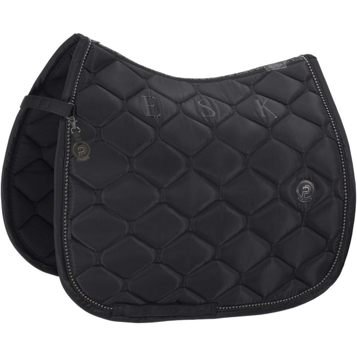 Eskadron Tapis de Selle Highgloss Pearls Platinum '25 Dressage Noir
