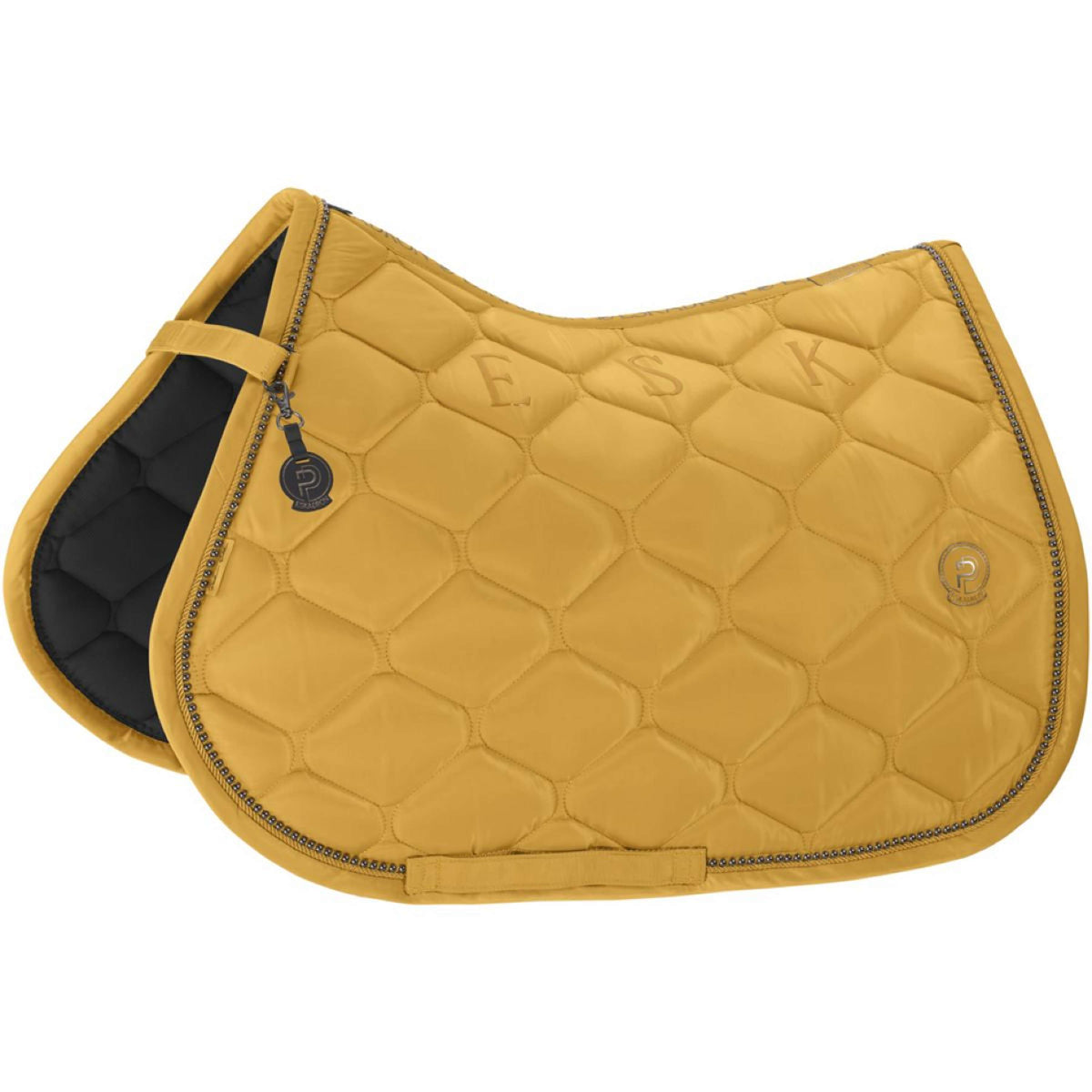 Eskadron Tapis de Selle Highgloss Pearls Platinum '25 Polyvalent Golden Yellow