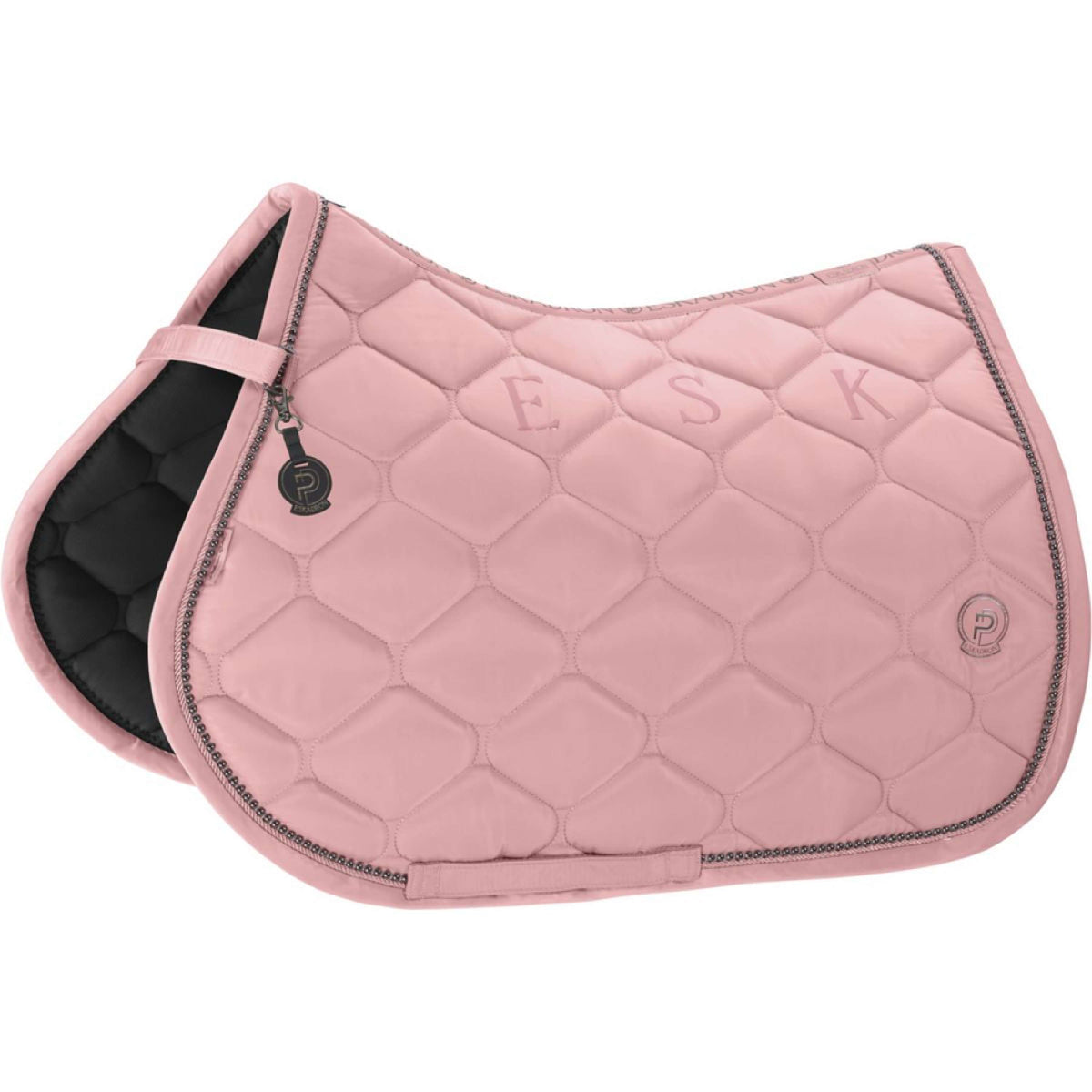 Eskadron Tapis de Selle Highgloss Pearls Platinum '25 Polyvalent Soft Rouge