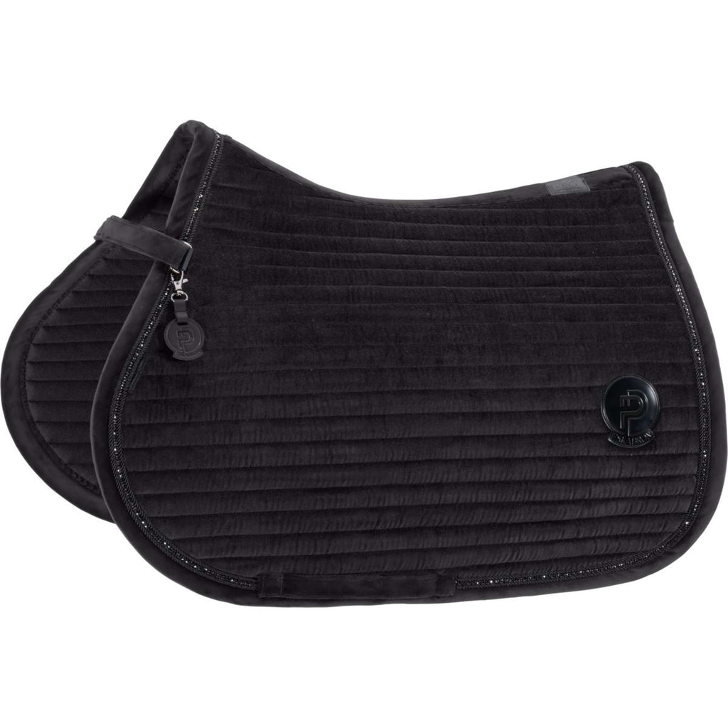 Eskadron Tapis de Selle Platinum '26 Velvet Crystal Polyvalent Noir