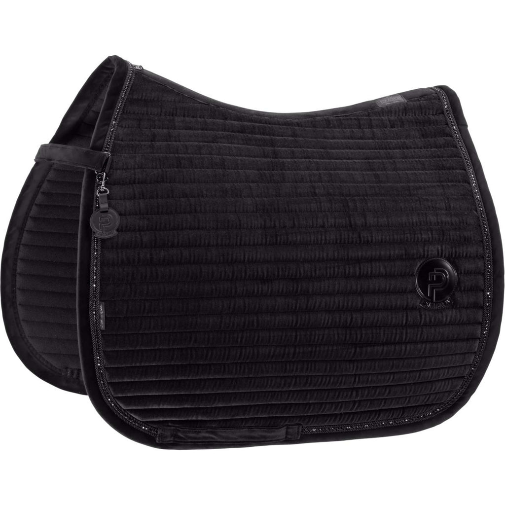 Eskadron Tapis de Selle Platinum '26 Velvet Crystal Dressage Noir