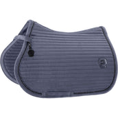 Eskadron Tapis de Selle Platinum '26 Velvet Crystal Polyvalent Slate Blue