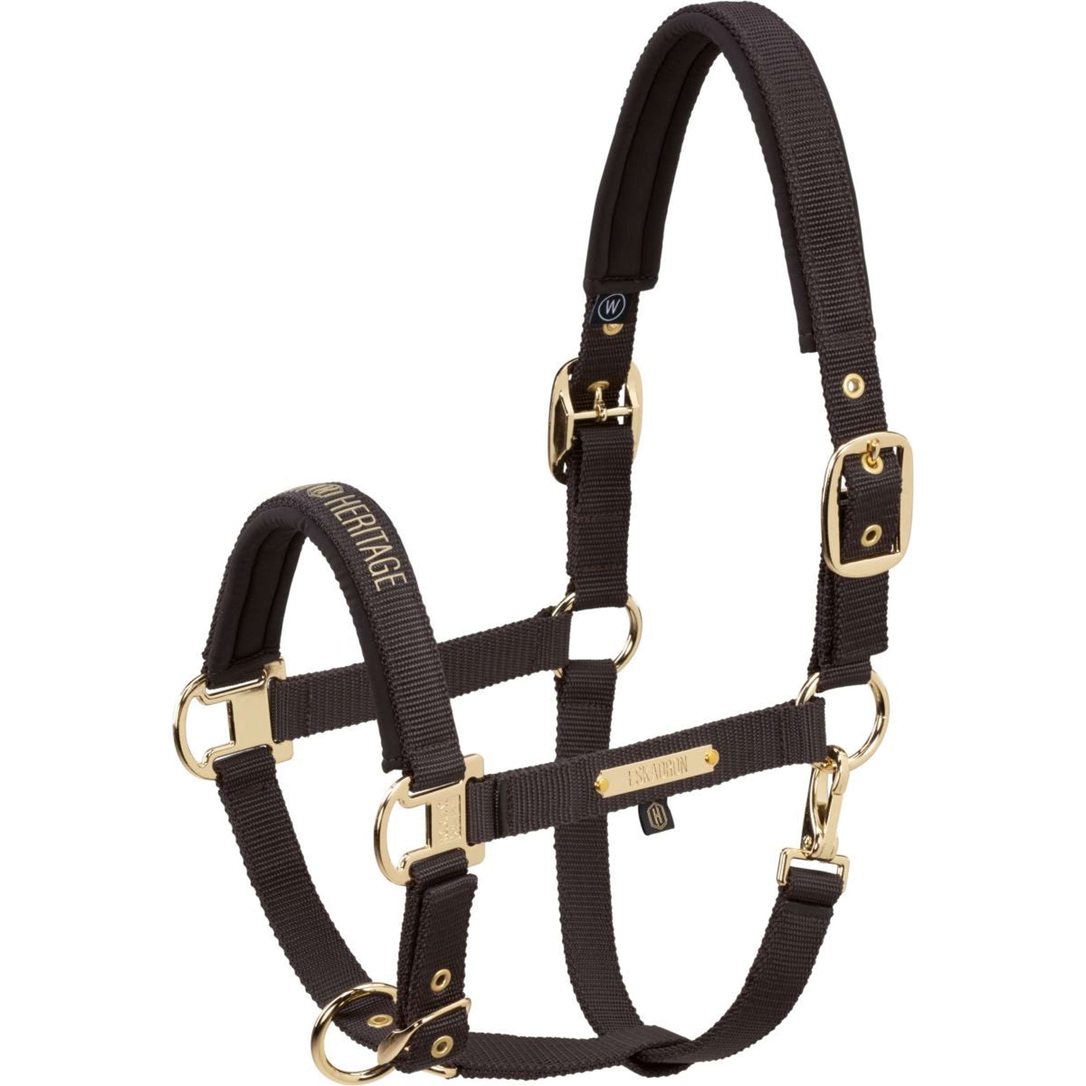 Eskadron Licol Heritage Girth Double Pin Black Truffle