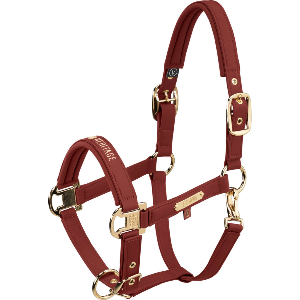 Eskadron Licol Heritage Faux Leather Double Pin Merlot