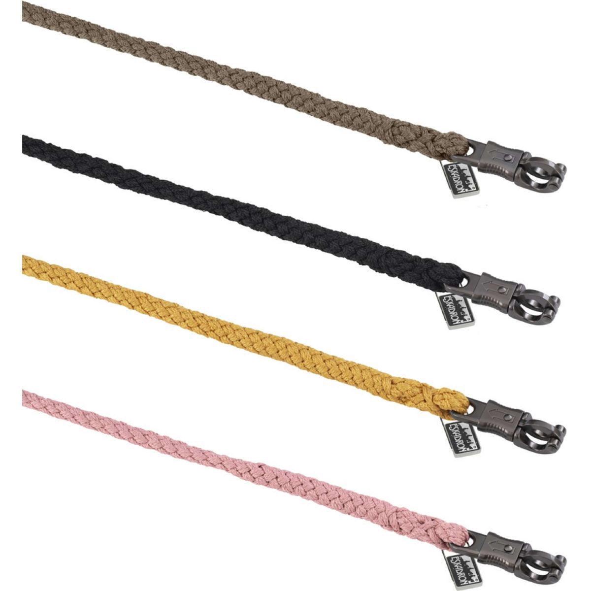 Eskadron Corde pour Licol Platinum '25 avec Crochet Panique Golden Yellow