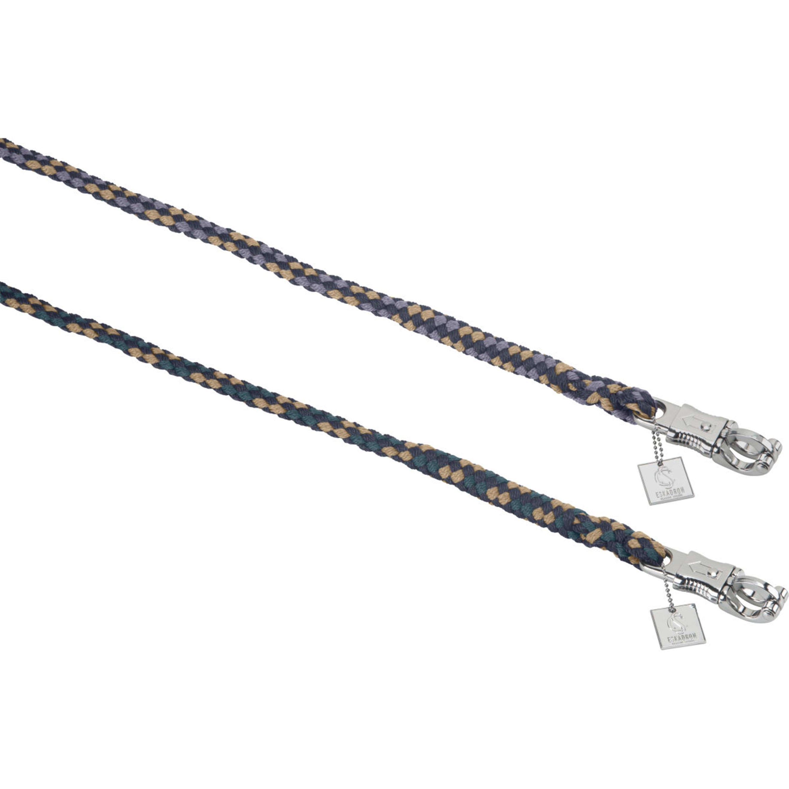 Eskadron Corde pour Licol Classic Sports Regular avec Crochet Panique Navy/Sierra/Orchid