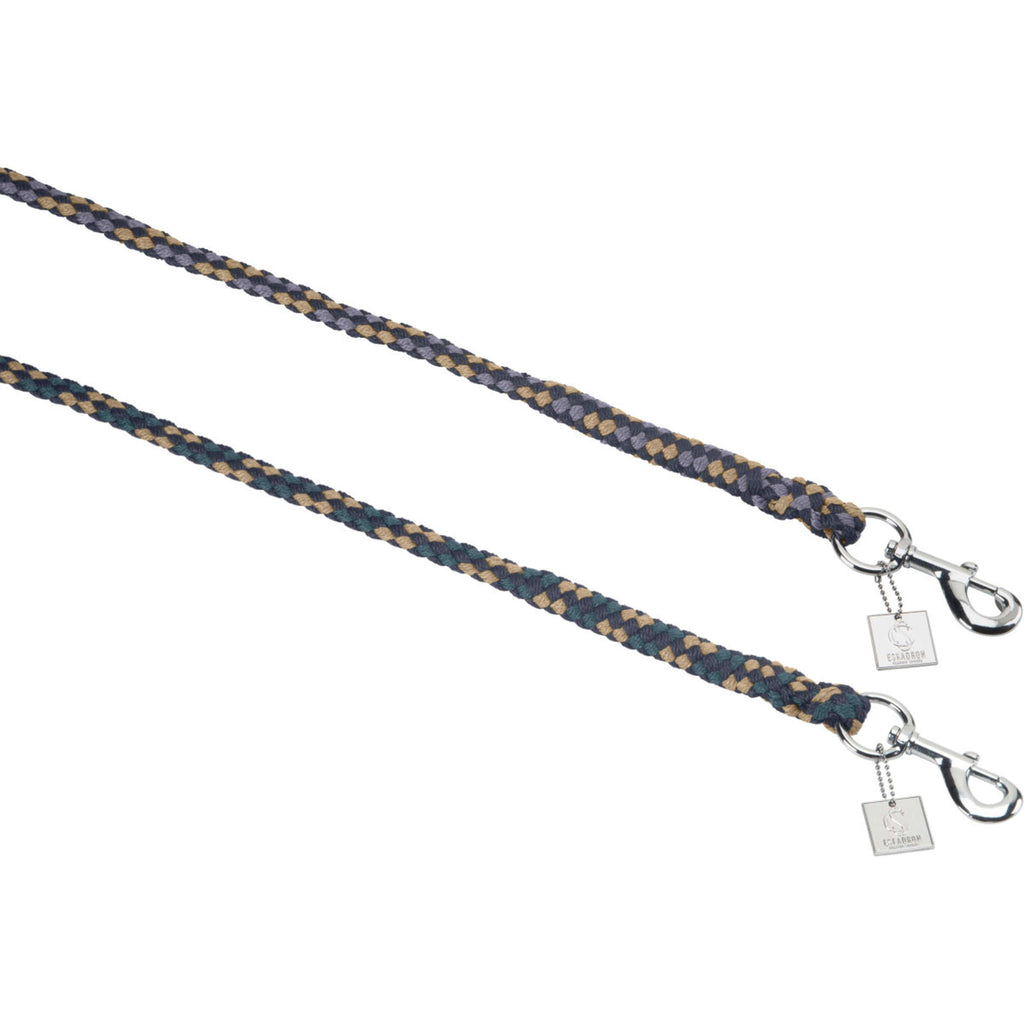 Eskadron Corde pour Licol Classic Sports Regular avec Mousqueton Navy/Sierra/Orchid