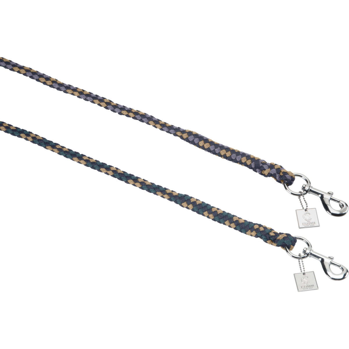 Eskadron Corde pour Licol Classic Sports Regular avec Mousqueton Navy/Sierra/Orchid