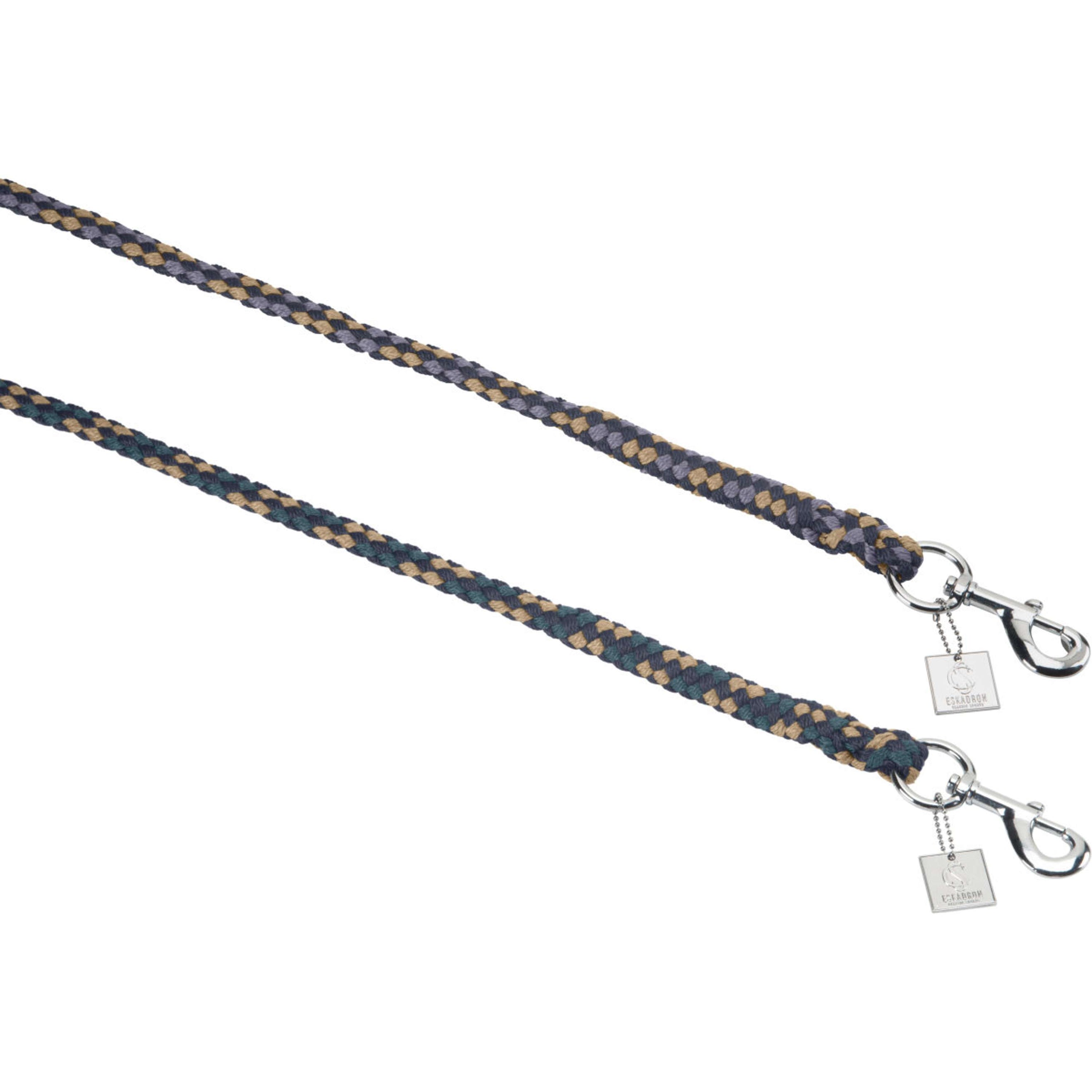 Eskadron Corde pour Licol Classic Sports Regular avec Mousqueton Ocean/Sierra/Navy