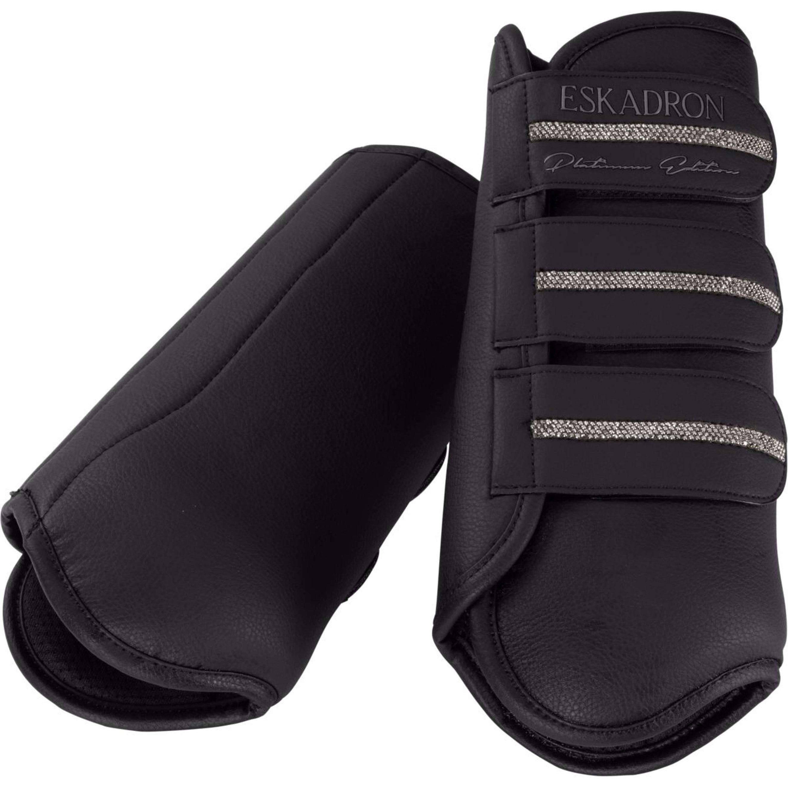 Eskadron Guêtres Platinum '26 Allround Faux Leather Hind Noir Eskadron Guêtres Platinum '26 Allround Faux Leather Hind Noir