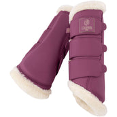 Eskadron Dressage Boots Heritage Faux Leather Faux Fur Wildberry