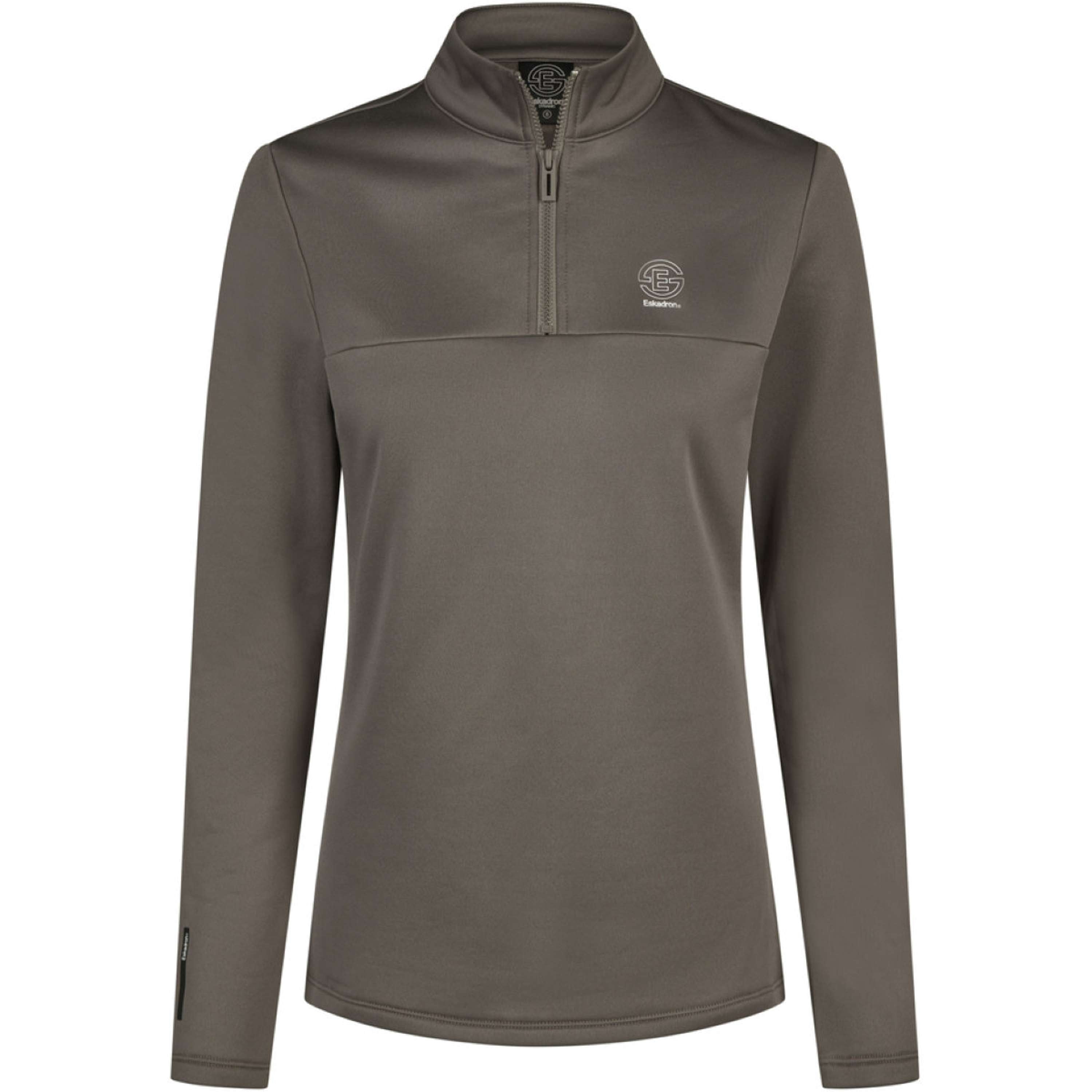 Eskadron Shirt Dynamics Half-Zip Powdertaupe