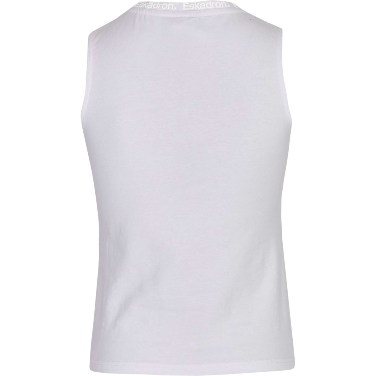 Eskadron Chemise Reflexx Crop-Tank Blanc