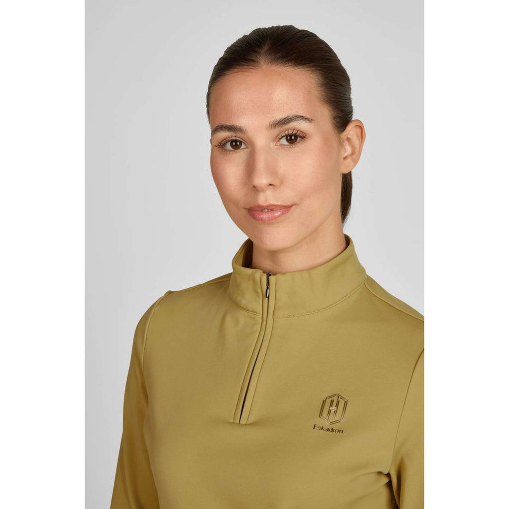 Eskadron Chemise Heritage Half-Zip Cardamom