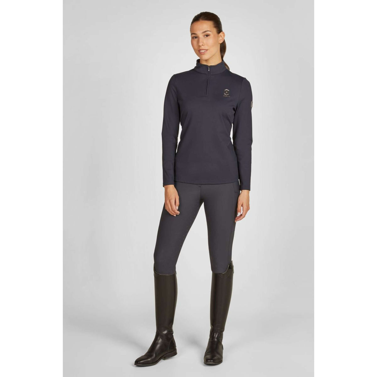 Eskadron Chemise Heritage Half-Zip Marin