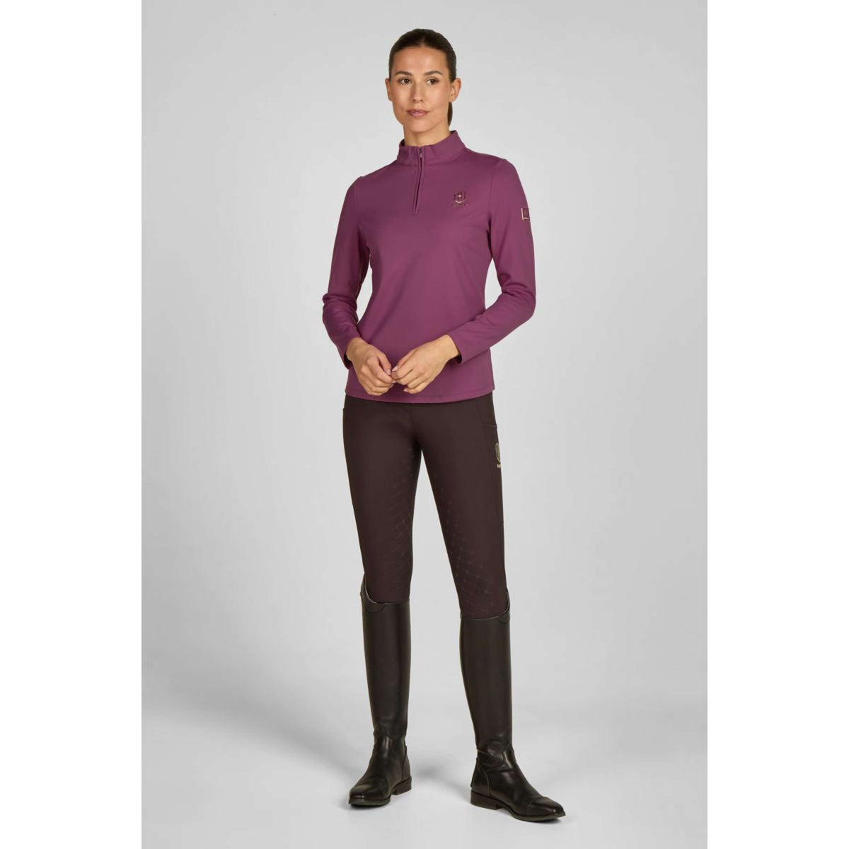 Eskadron Chemise Heritage Half-Zip Wildberry