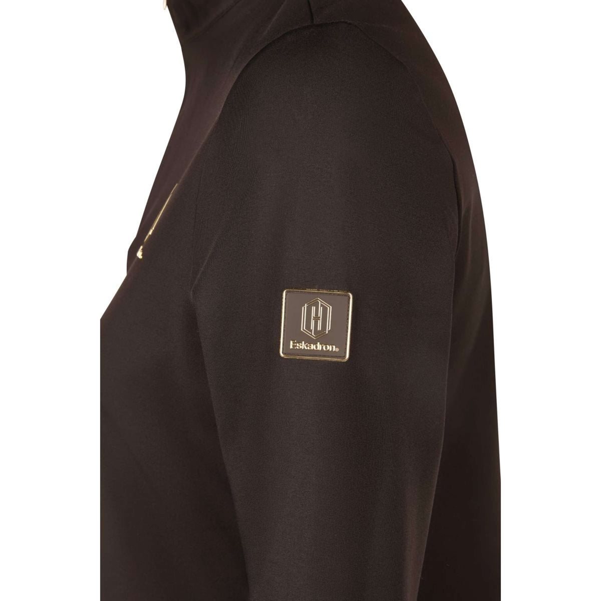 Eskadron Chemise Heritage Half-Zip Black Truffle