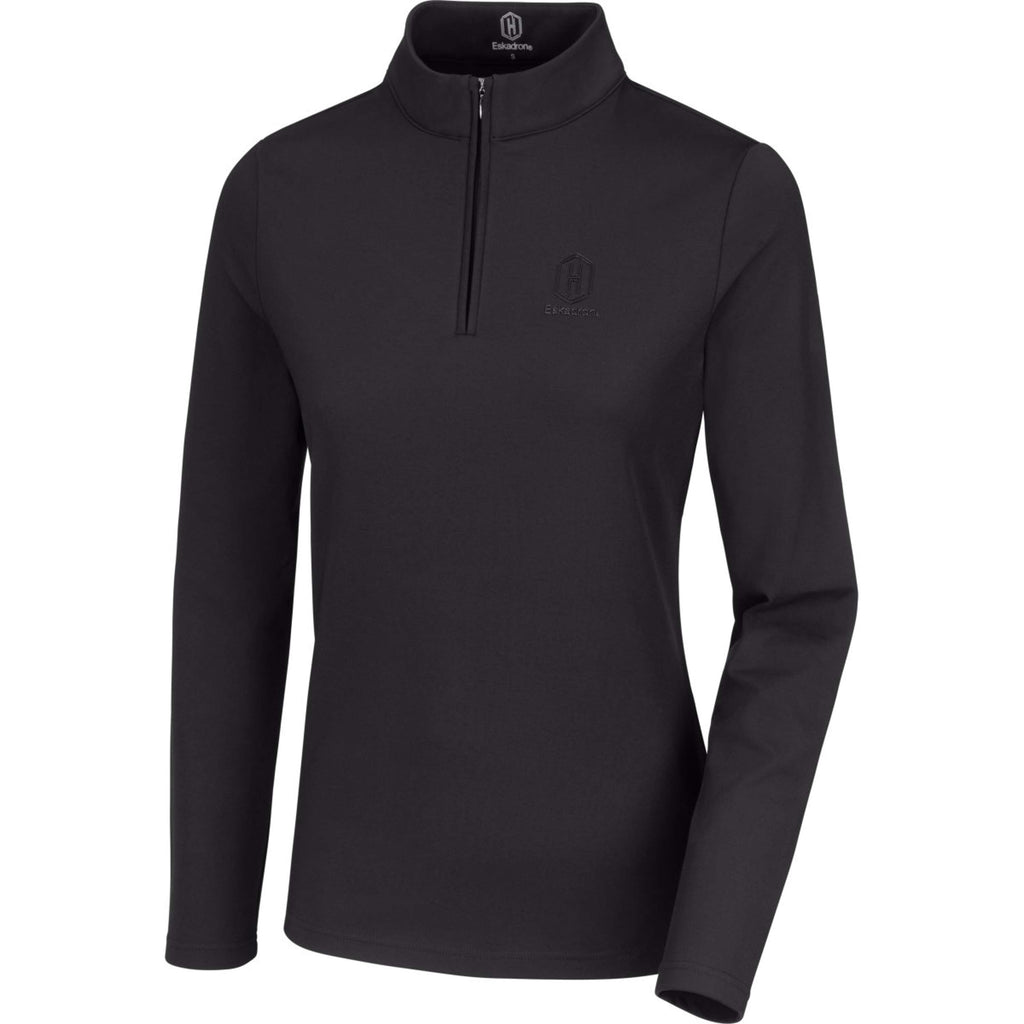 Eskadron Shirt Heritage Half-Zip Noir