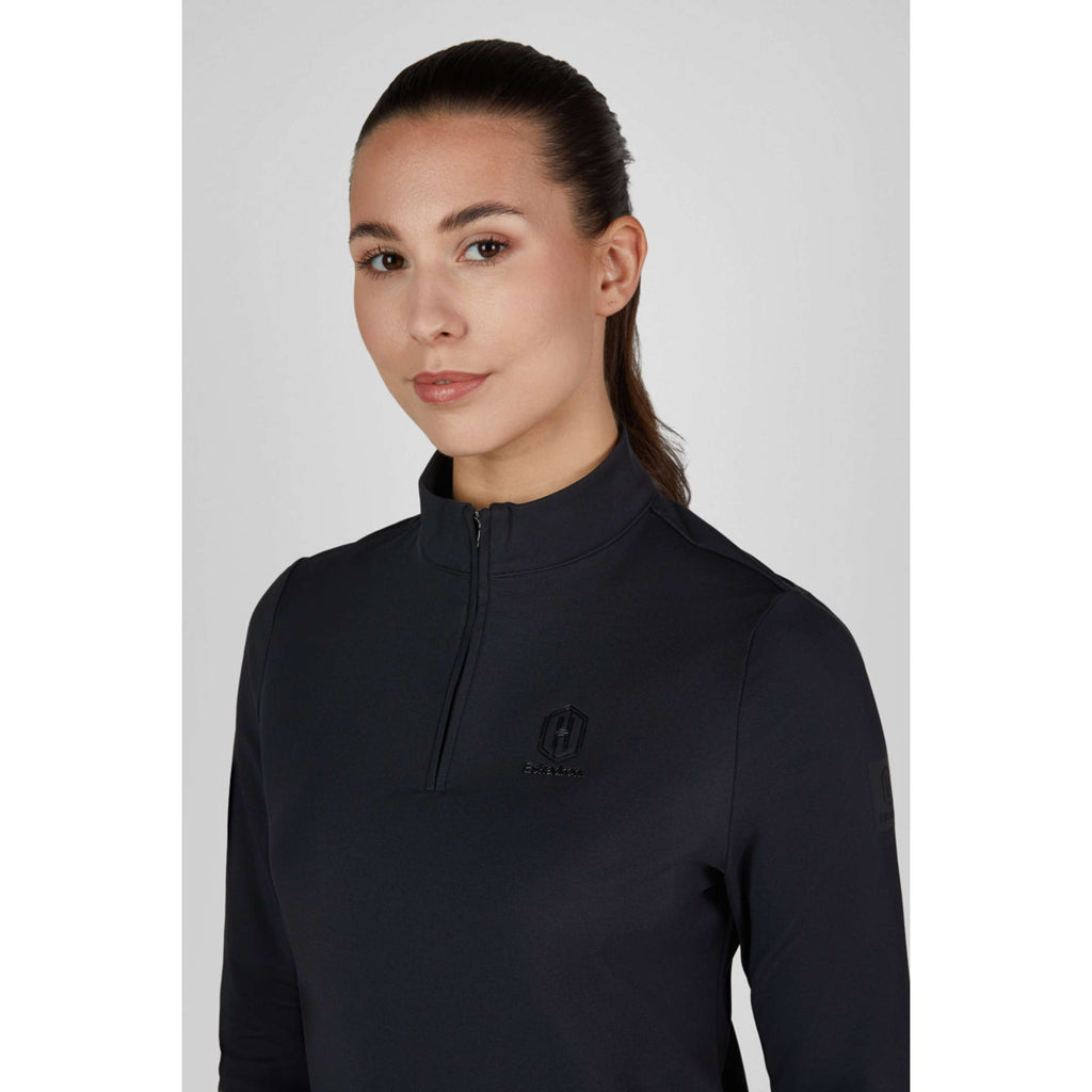 Eskadron Shirt Heritage Half-Zip Noir