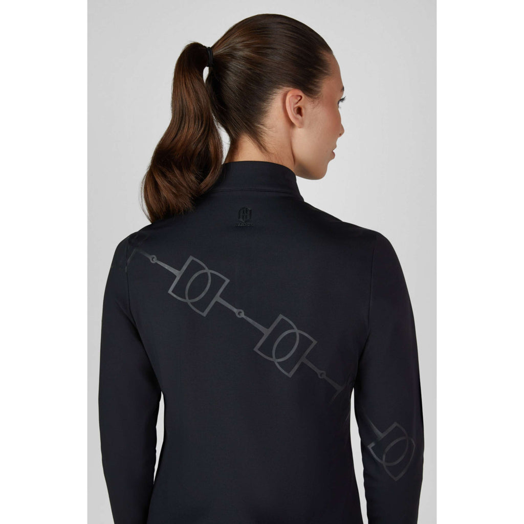 Eskadron Shirt Heritage Half-Zip Noir