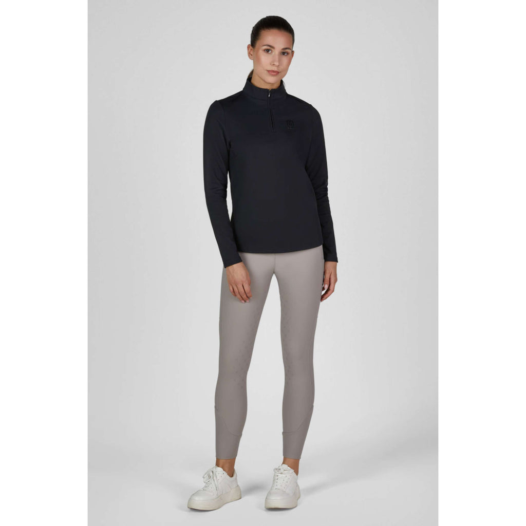 Eskadron Shirt Heritage Half-Zip Noir