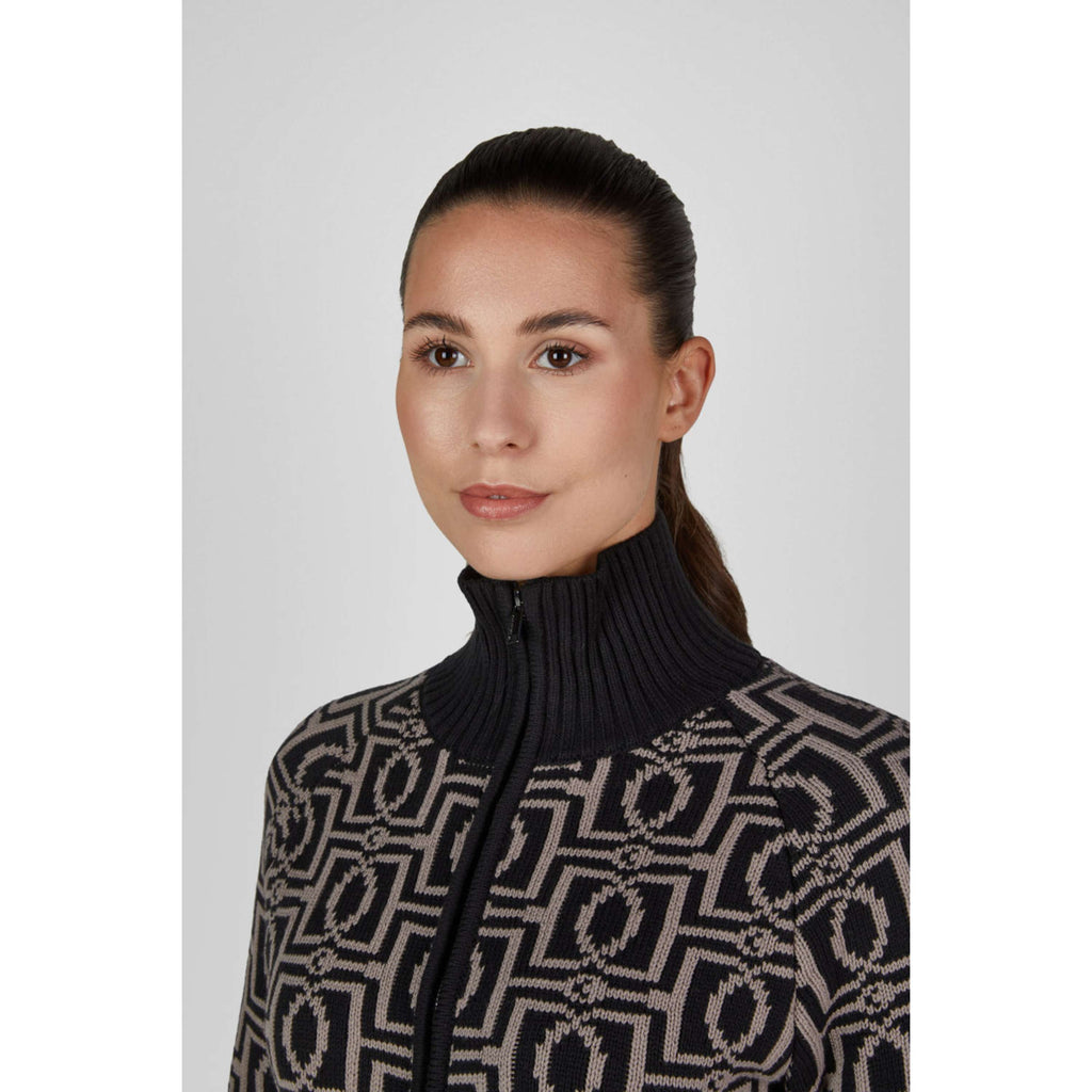 Eskadron Veste Heritage Knit-Zip Noir