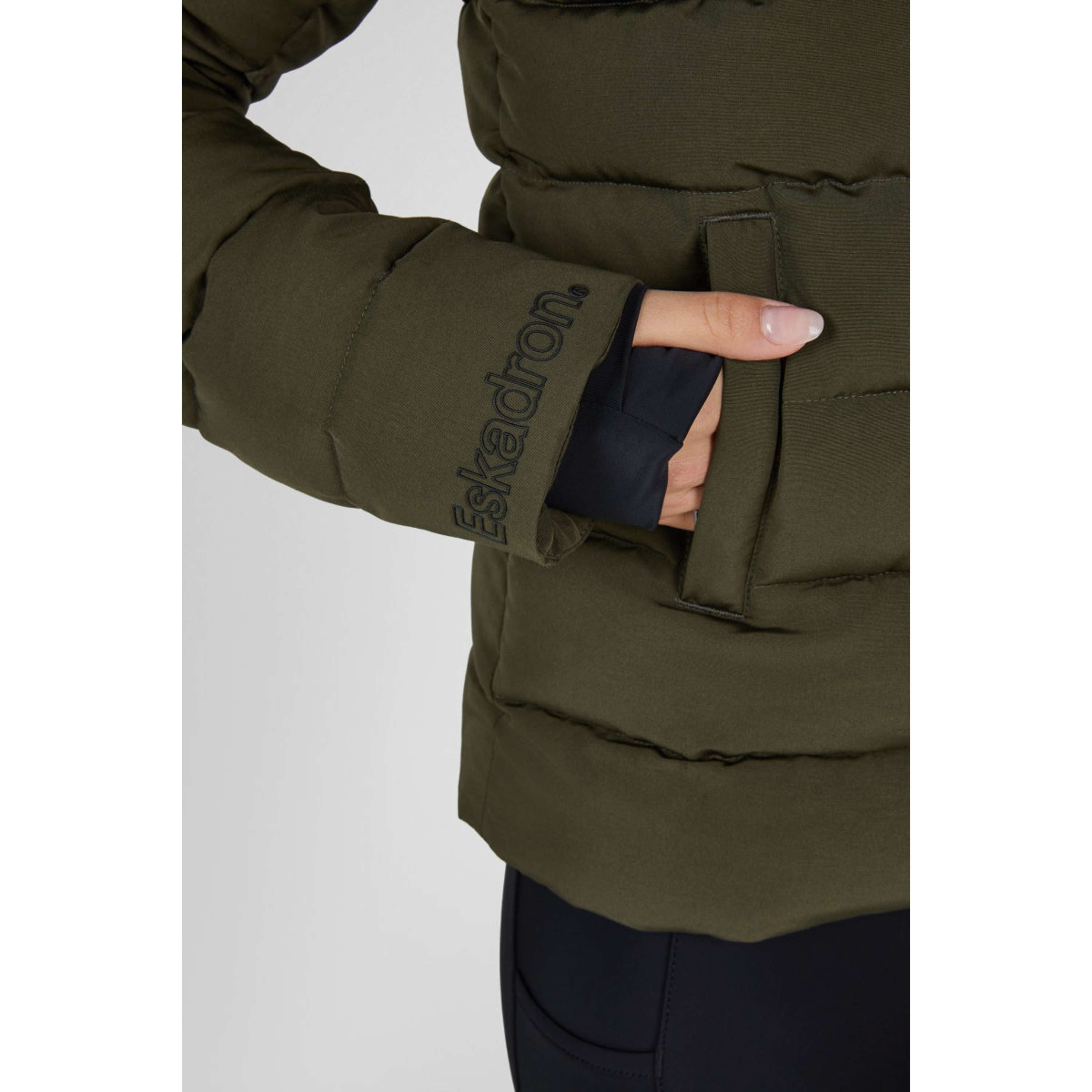 Eskadron Veste Heritage Quilt Jacket Deep Moss