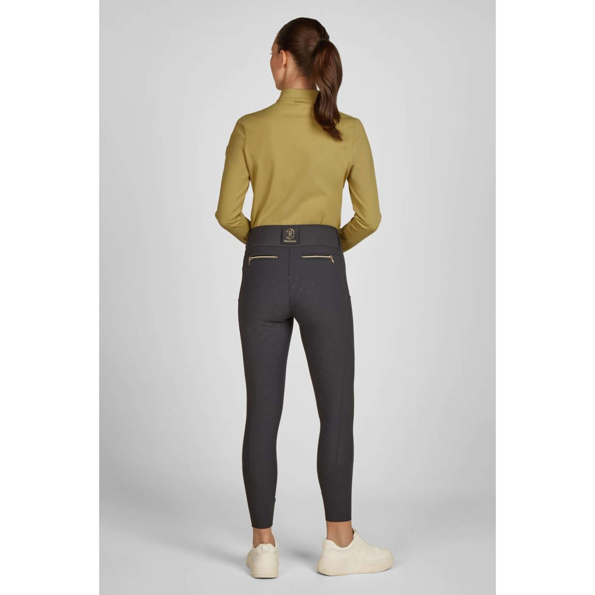 Eskadron Legging d'Équitation Heritage Pro Full Grip Marin
