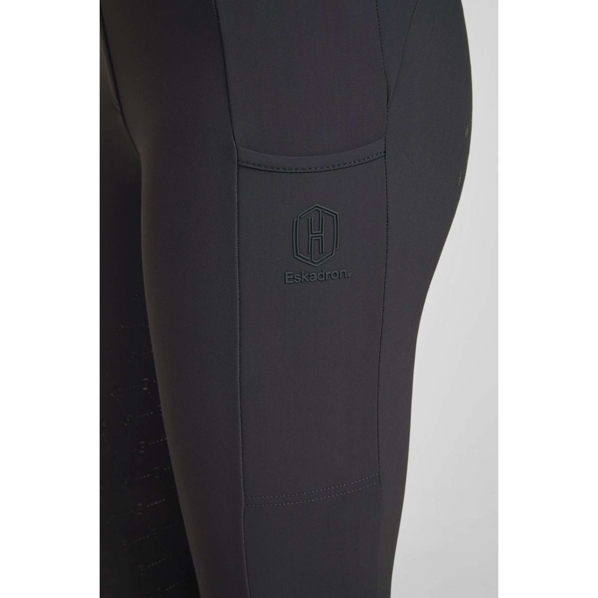 Eskadron Legging d'Équitation Heritage Cosy Full Grip Marin