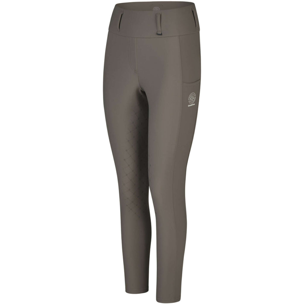Eskadron Legging d'Équitation Dynamics Cosy Full Grip Powdertaupe