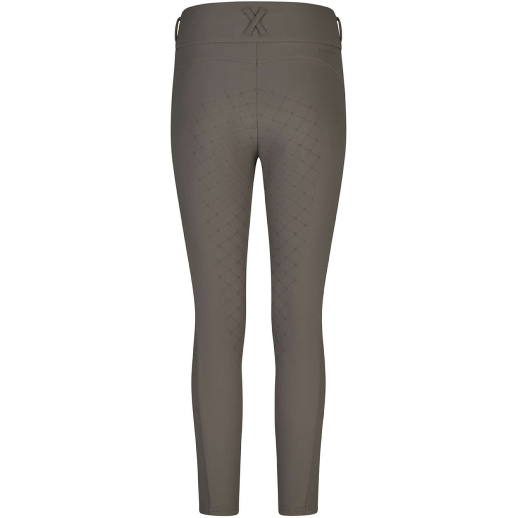 Eskadron Legging d'Équitation Dynamics Cosy Full Grip Powdertaupe