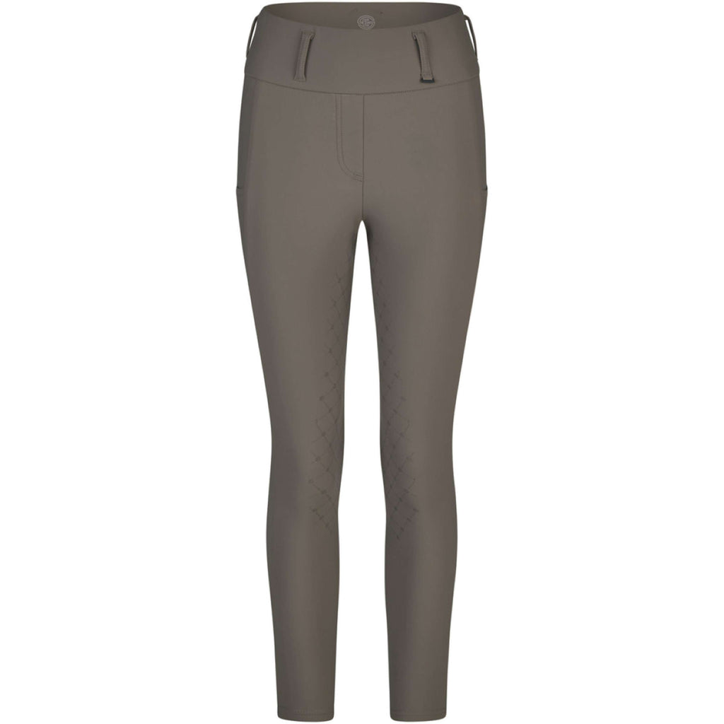 Eskadron Legging d'Équitation Dynamics Cosy Full Grip Powdertaupe