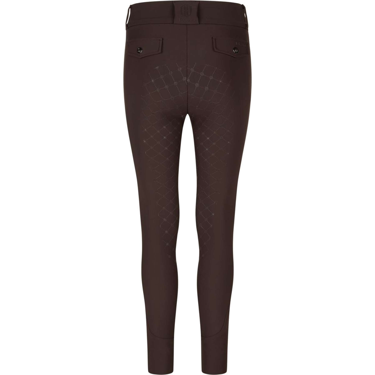 Eskadron Pantalon d'Équitation Heritage Full Grip Black Truffle