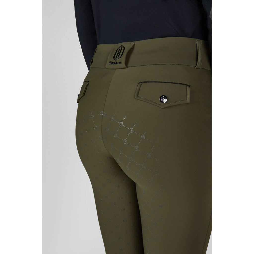 Eskadron Pantalon d'Équitation Heritage Full Grip Deep Moss