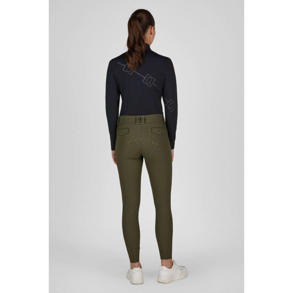 Eskadron Pantalon d'Équitation Heritage Full Grip Deep Moss