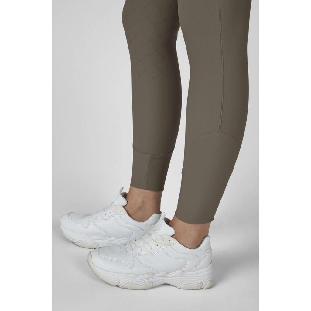 Eskadron Pantalon d'Équitation Dynamics Full Grip Powdertaupe