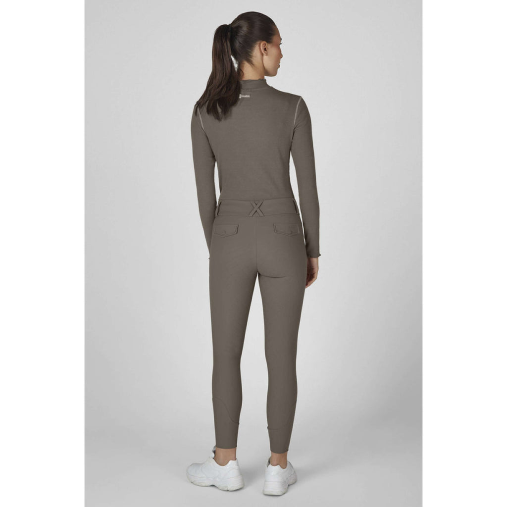 Eskadron Pantalon d'Équitation Dynamics Full Grip Powdertaupe