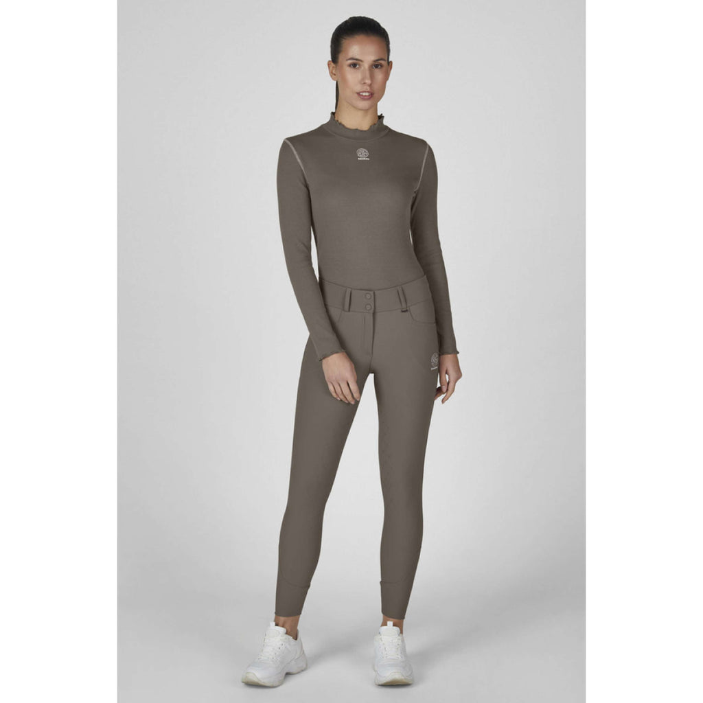 Eskadron Pantalon d'Équitation Dynamics Full Grip Powdertaupe