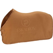 Eskadron Platinum Couvertures Anti-Transpiration Fleece Stamp Cognac