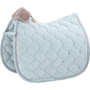 Eskadron Platinum Tapis de Selle Dressage Velvet Crystal Powder Blue