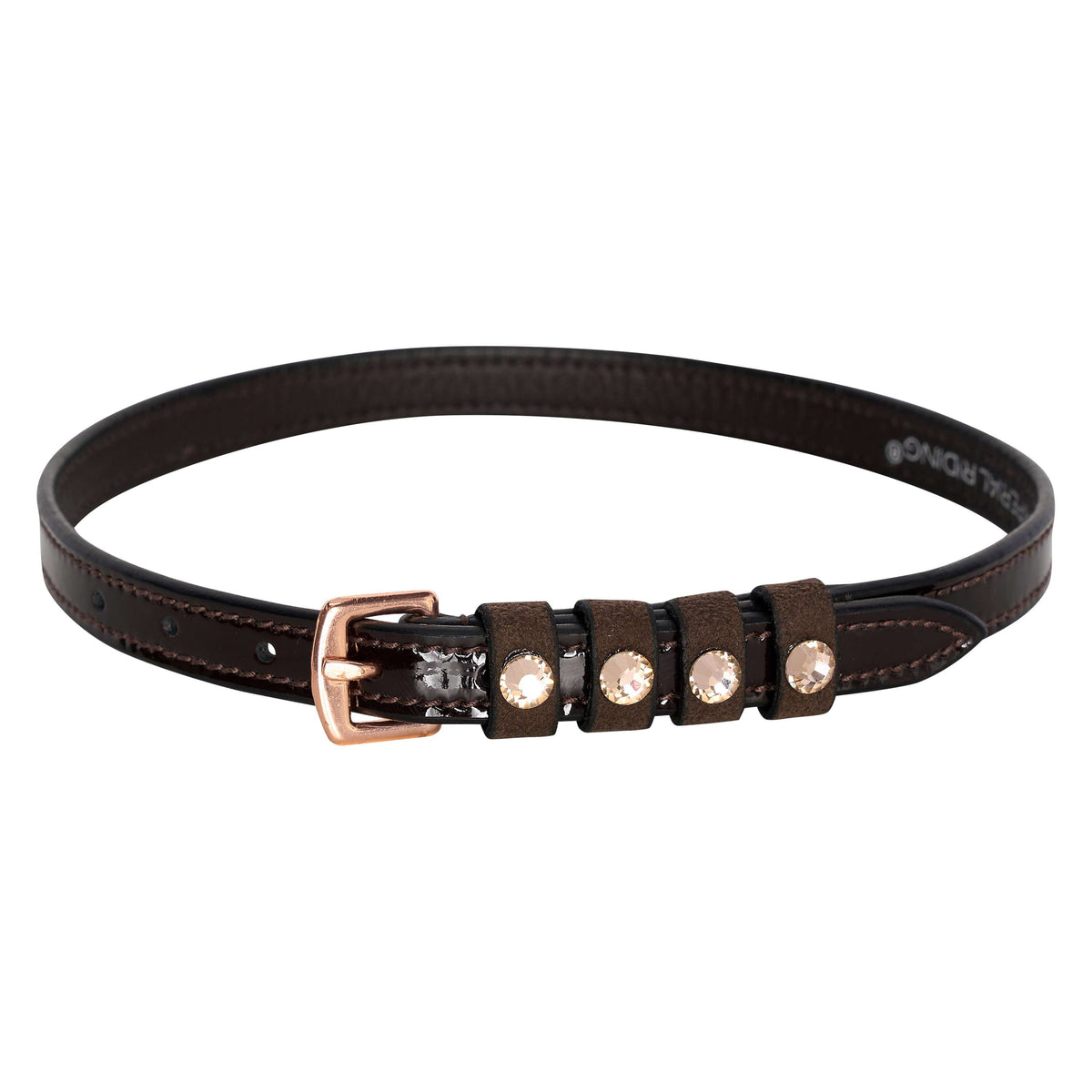 Imperial Riding Lanières pour Éperons IRHPardouz Marron Rose metale